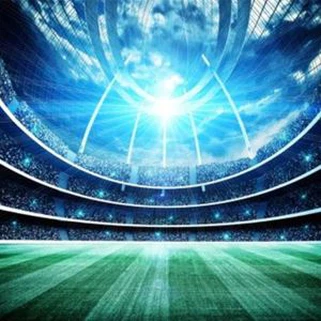 두꺼운 빛 녹색 합성 스포츠 카펫 인조 잔디 축구 대 실제 잔디 대 축구장