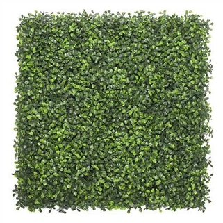 인공 회양목 울타리 벽 패널